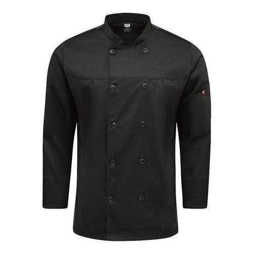 Red Kap 054m Filipina Chef Cocina Manga Larga Con Flujo Aire - Garufa Jeans