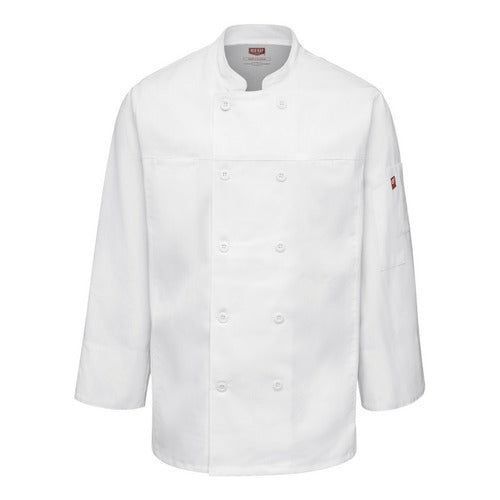 Red Kap 054m Filipina Chef Cocina Manga Larga Con Flujo Aire - Garufa Jeans