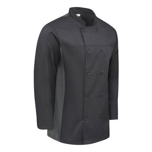 Red Kap 054m Filipina Chef Cocina Manga Larga Con Flujo Aire - Garufa Jeans