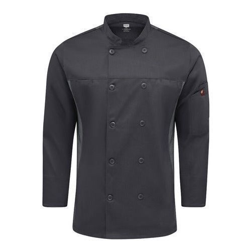 Red Kap 054m Filipina Chef Cocina Manga Larga Con Flujo Aire - Garufa Jeans