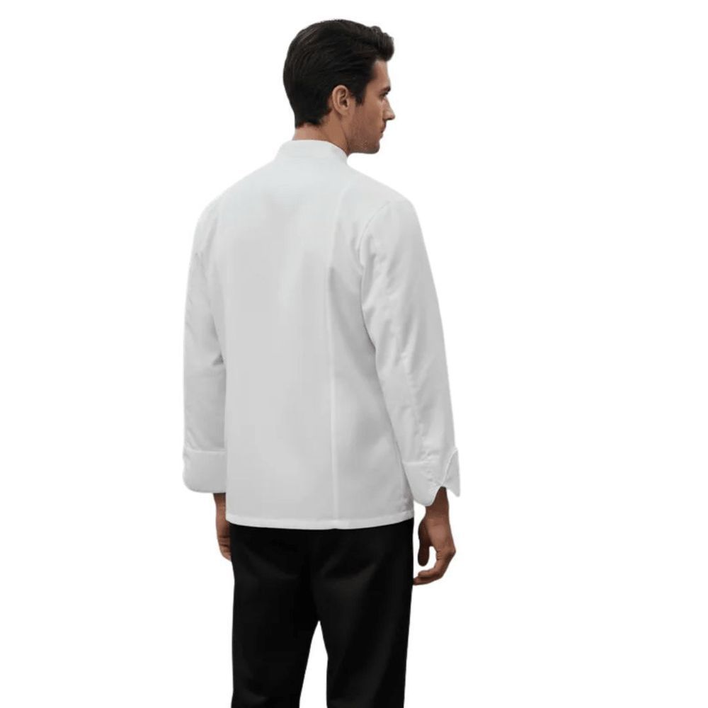 Red Kap 054m Filipina Chef Cocina Manga Larga Con Flujo Aire - Garufa Jeans