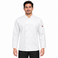 Filipina de chef Red Kap 054M para hombre Blanca, vista frontal | color:blanca