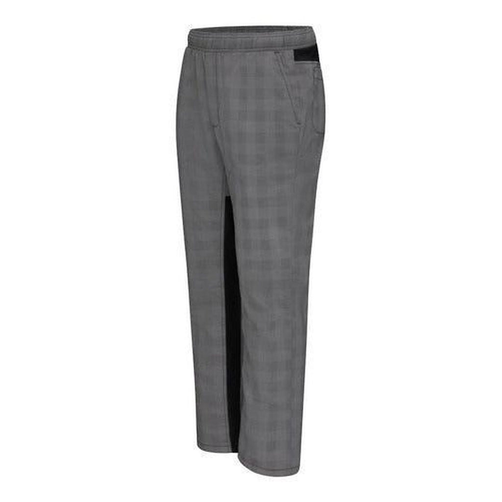 Pantalón de chef Red Kap 0P4M para hombre Cuadros Gris/Negro, perfil izquierdo de la prenda
