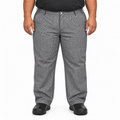 Pantalón chef Red Kap 2020 para hombre Mascota, vista frontal en modelo talla extra | color:mascota