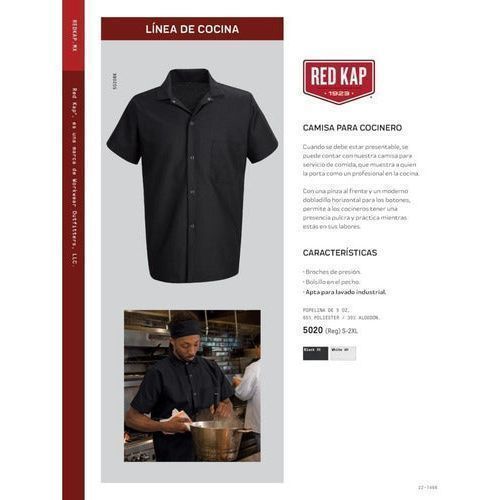 Red Kap 5020 Camisa Ligera Cocina Chef Cocinero Mesero - Garufa Jeans