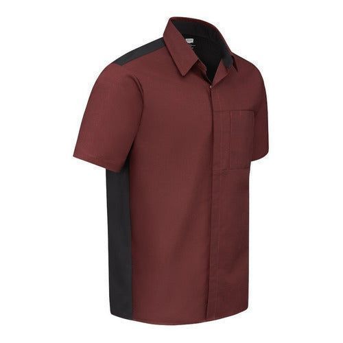 Red Kap 502m Camisa Cocina Manga Corta Repelente Aceite - Garufa Jeans