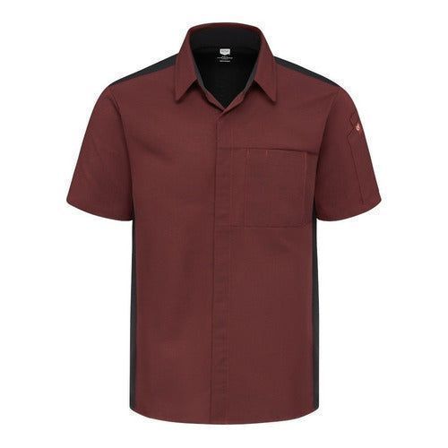 Red Kap 502m Camisa Cocina Manga Corta Repelente Aceite - Garufa Jeans