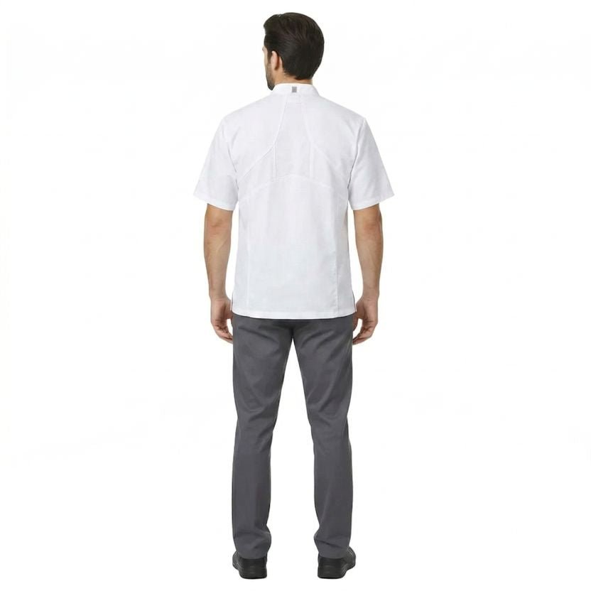 Red Kap 502x Camisa Cocina Chef Fresca Repelente Aceite - Garufa Jeans