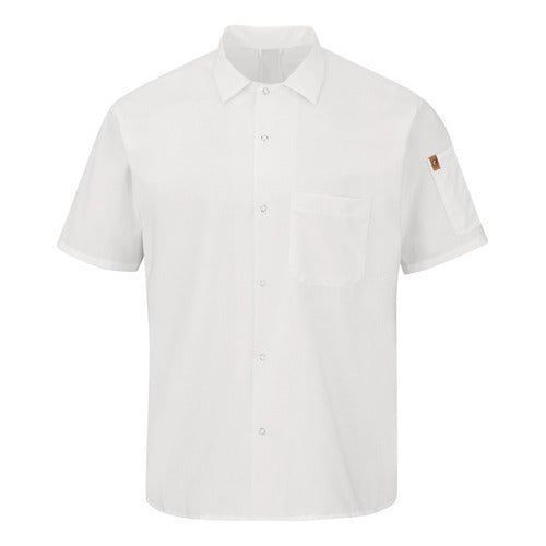 Red Kap 502x Camisa Cocina Chef Fresca Repelente Aceite - Garufa Jeans