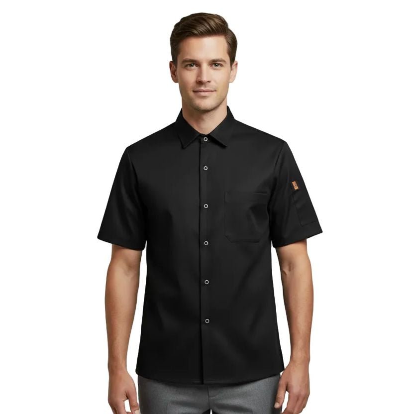 Red Kap 502x Camisa Cocina Chef Fresca Repelente Aceite - Garufa Jeans