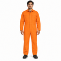 Overol Red Kap CC14 para hombre Naranja, vista frontal con modelo | color:naranja