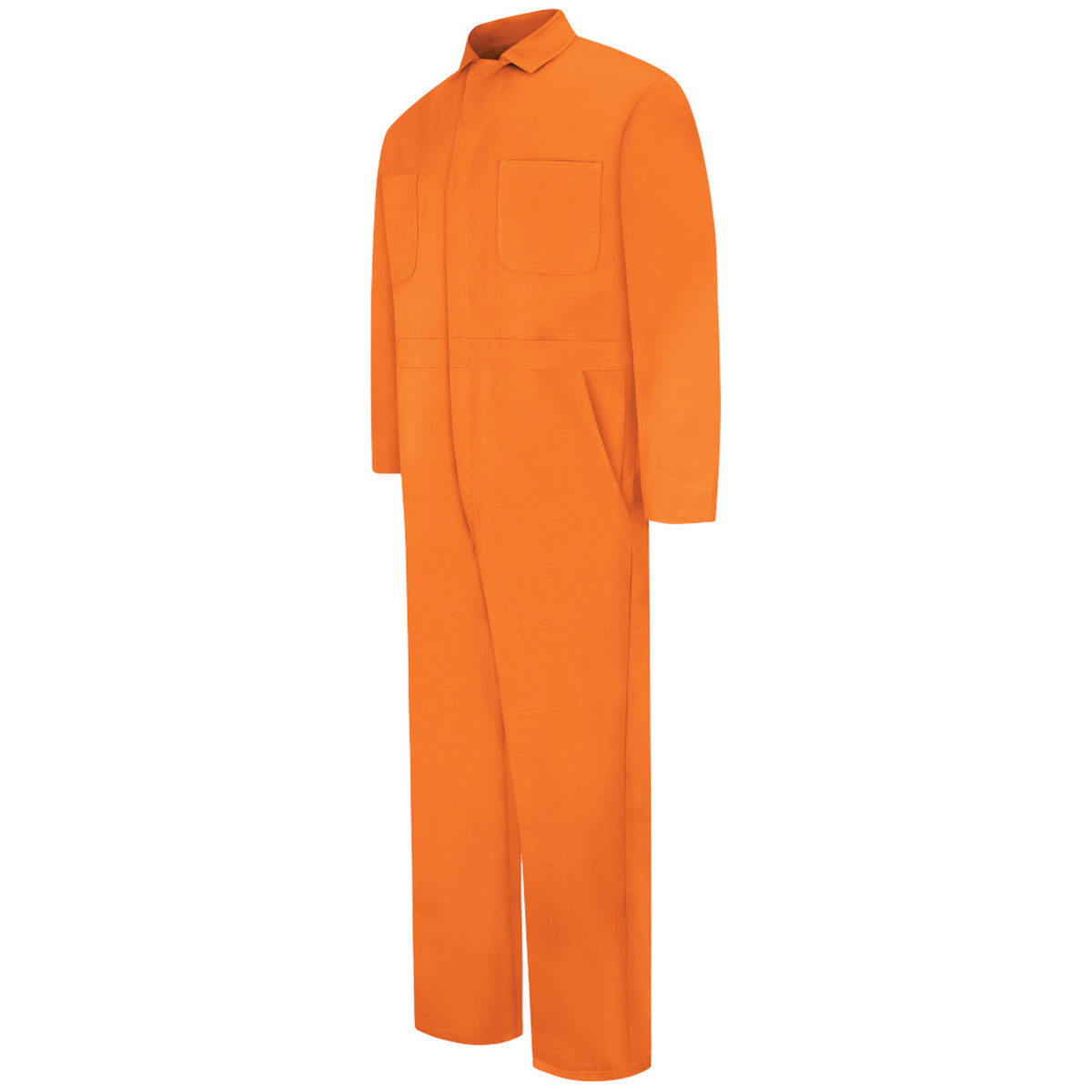 Overol Red Kap CC14 para hombre Naranja, prenda sola vista frontal | color:naranja