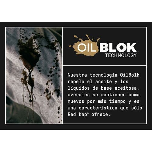 Red Kap Cy34 Overol Ligero Ripstop Flexible Repelente Mancha - Garufa Jeans