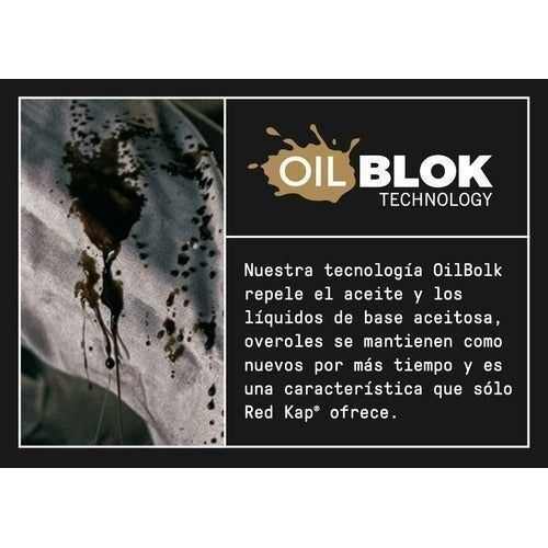 Red Kap Cy34 Overol Ligero Ripstop Flexible Repelente Mancha - Garufa Jeans