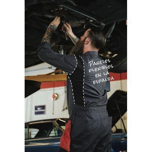 Red Kap Cy34 Overol Ligero Ripstop Flexible Repelente Mancha - Garufa Jeans