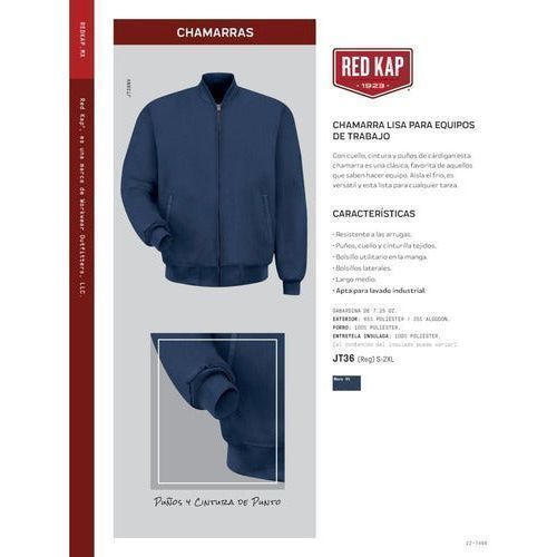 Red Kap Jt36 Chamarra Trabajo Gabardina Resistente Durable - Garufa Jeans