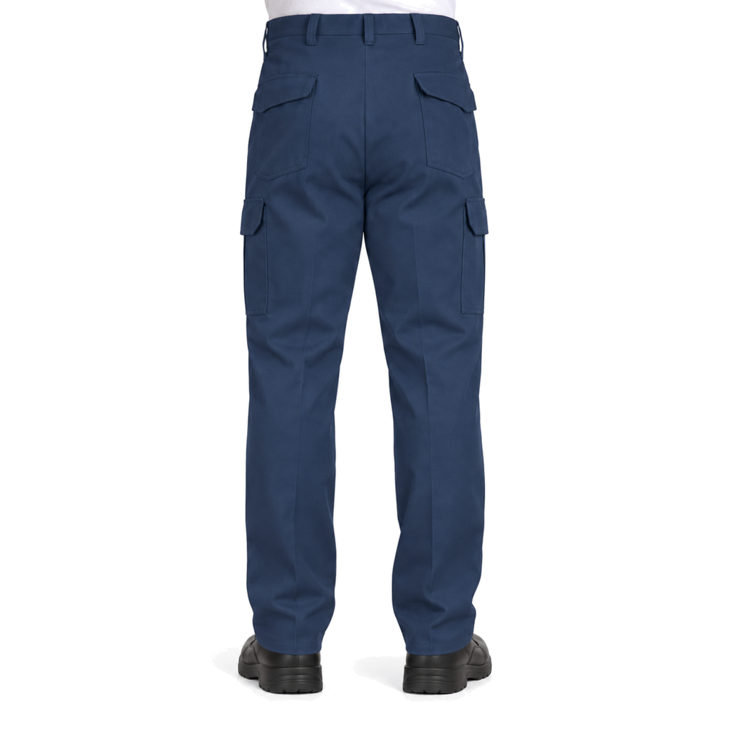 Red Kap PC76 pantalón cargo de trabajo para hombre Azul Marino, vista posterior