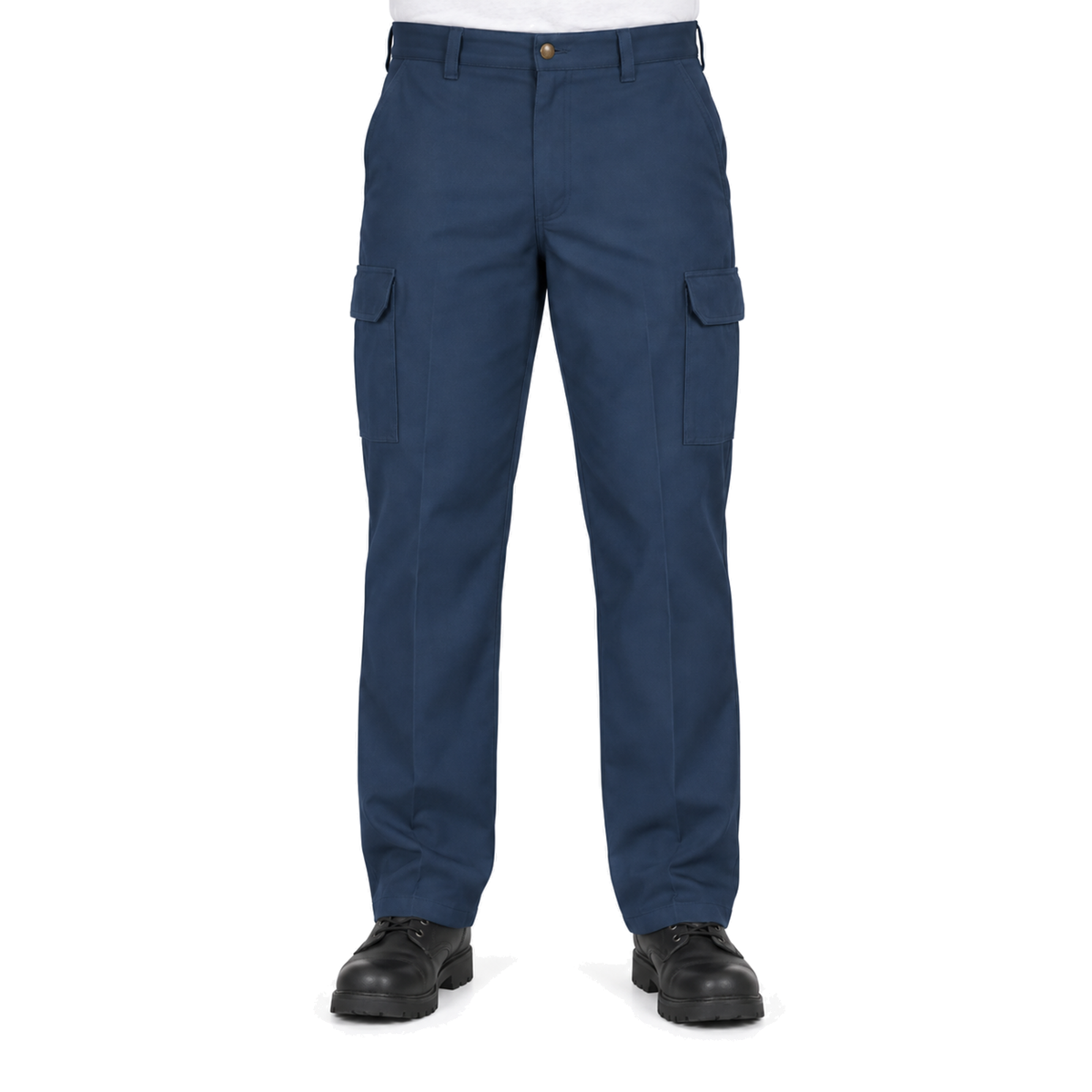 Red Kap PC76 pantalón cargo de trabajo para hombre Azul Marino, vista frontal | color:azul-marino
