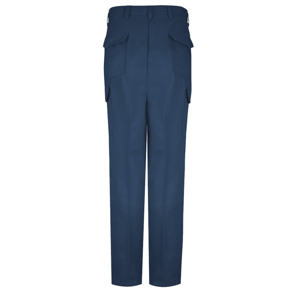 Red Kap PC76 pantalón cargo de trabajo para hombre Azul Marino sin modelo, vista posterior