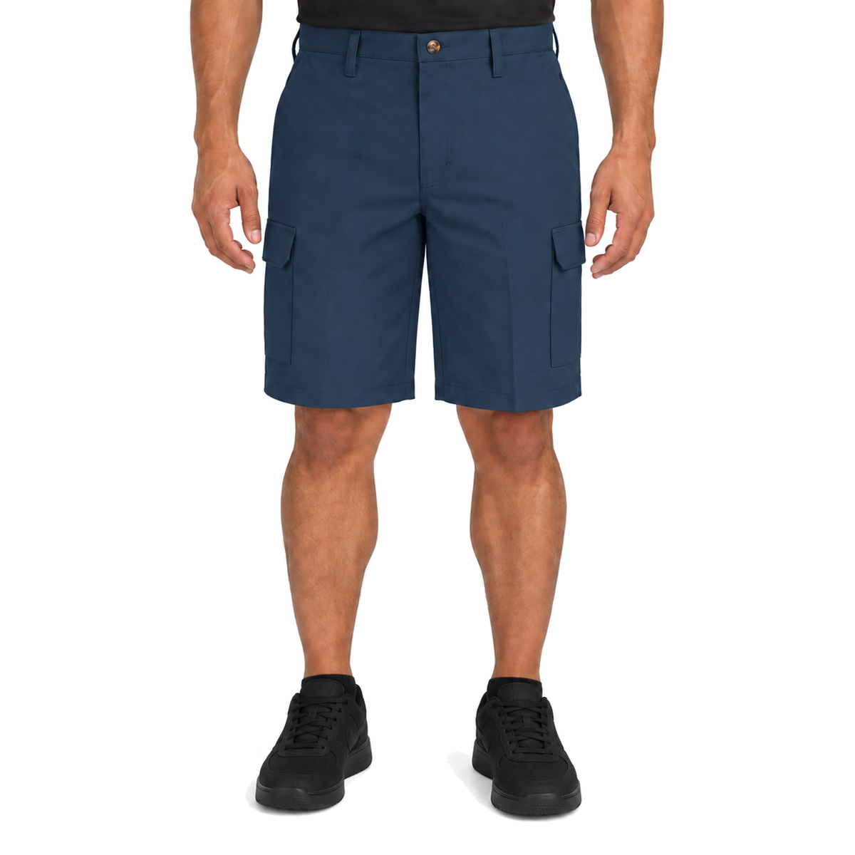 Red Kap PC86 bermuda cargo de trabajo para hombre Azul Marino, vista frontal | color:azul-marino