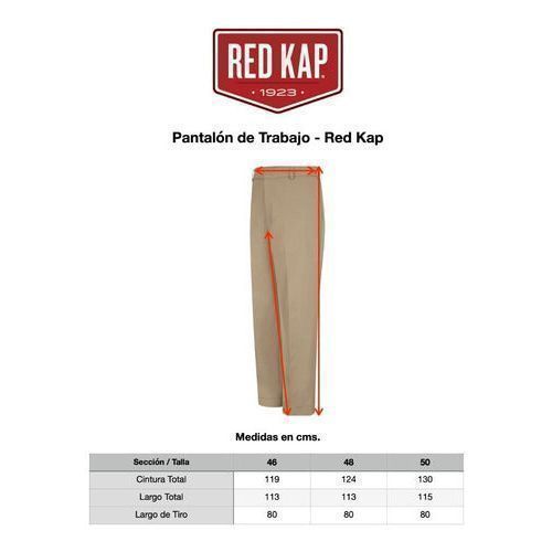 Red Kap Pt20 Pantalón Trabajo Durable Tallas Extras 46 48 50 - Garufa Jeans
