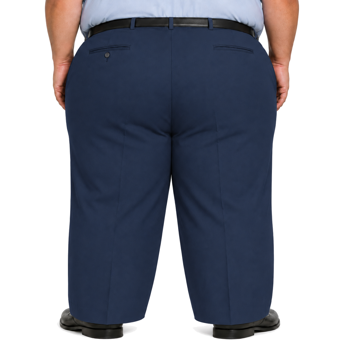 Pantalón industrial Red Kap PT20 para hombre azul marino, vista de espalda | color:azul-marino