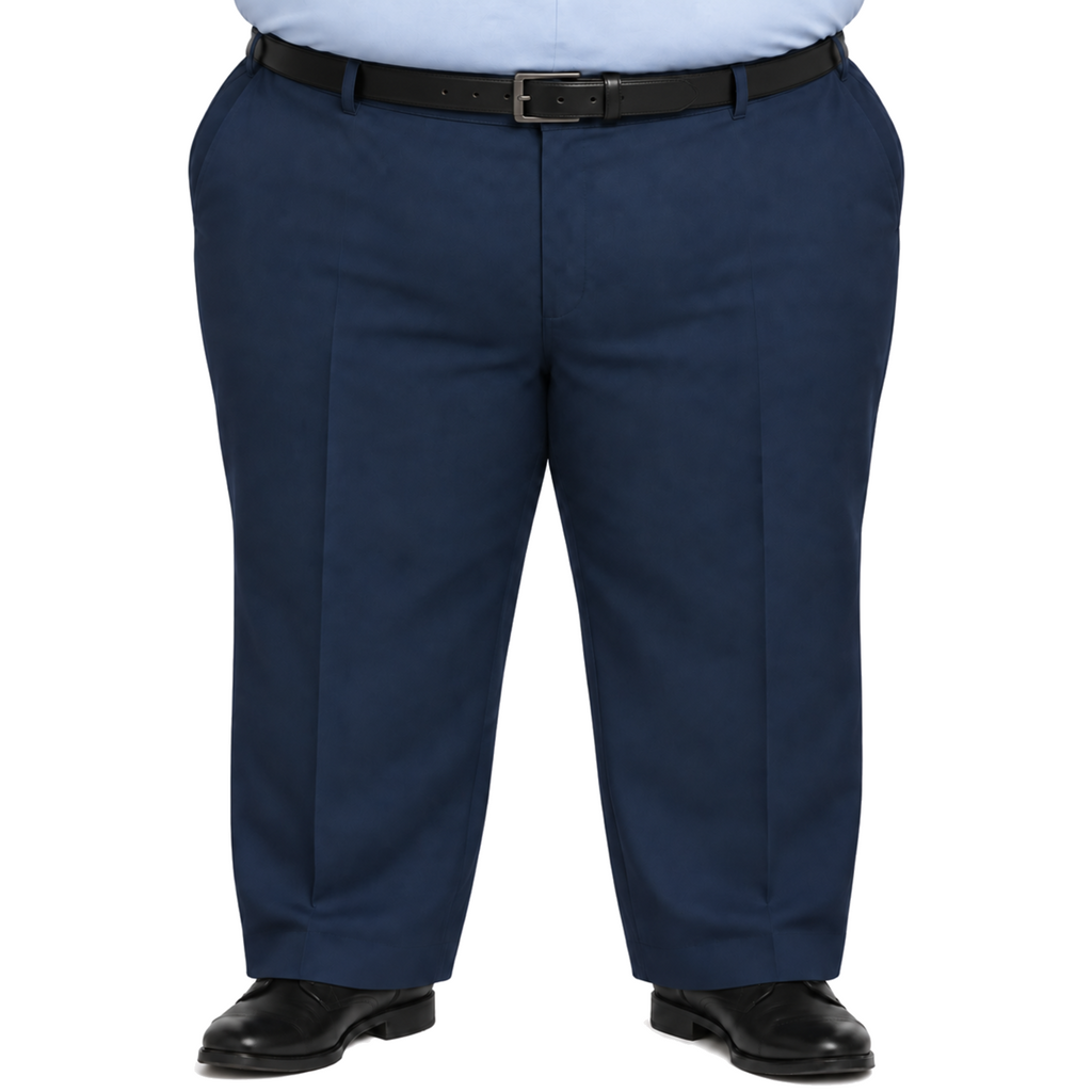 Pantalón industrial Red Kap PT20 para hombre azul marino, vista frontal