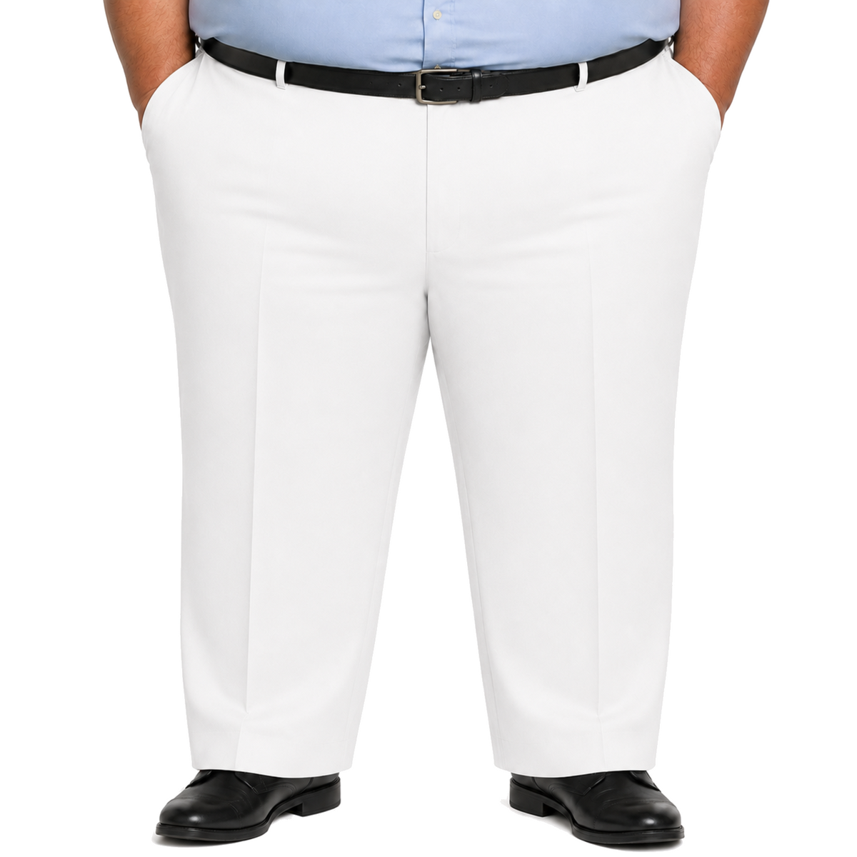 Pantalón industrial Red Kap PT20 para hombre blanco, vista frontal | color:blanco