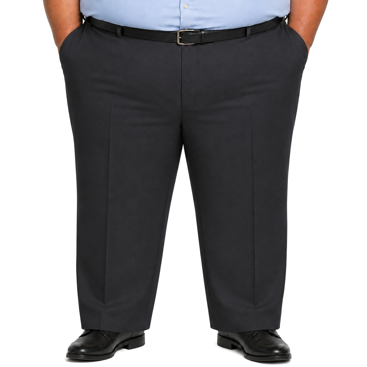 Pantalón industrial Red Kap PT20 para hombre negro, vista frontal | color:negro