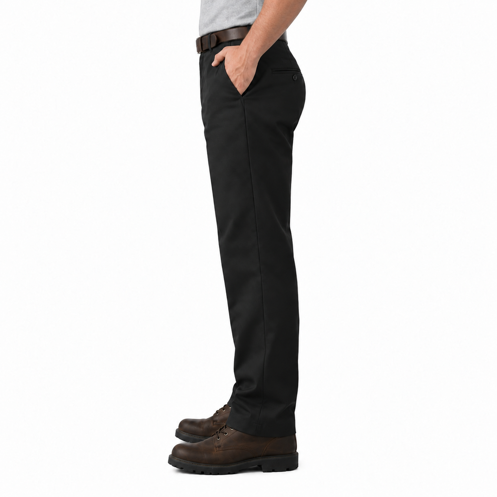 Red Kap PT20 pantalón de trabajo para hombre Negro, perfil izquierdo