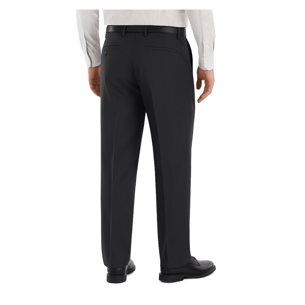Red Kap PT20 pantalón de trabajo para hombre Negro, presentación de producto, vista posterior
