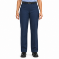 Pantalón industrial de mujer Red Kap PT21 azul marino, vista frontal con modelo | color:azul-marino