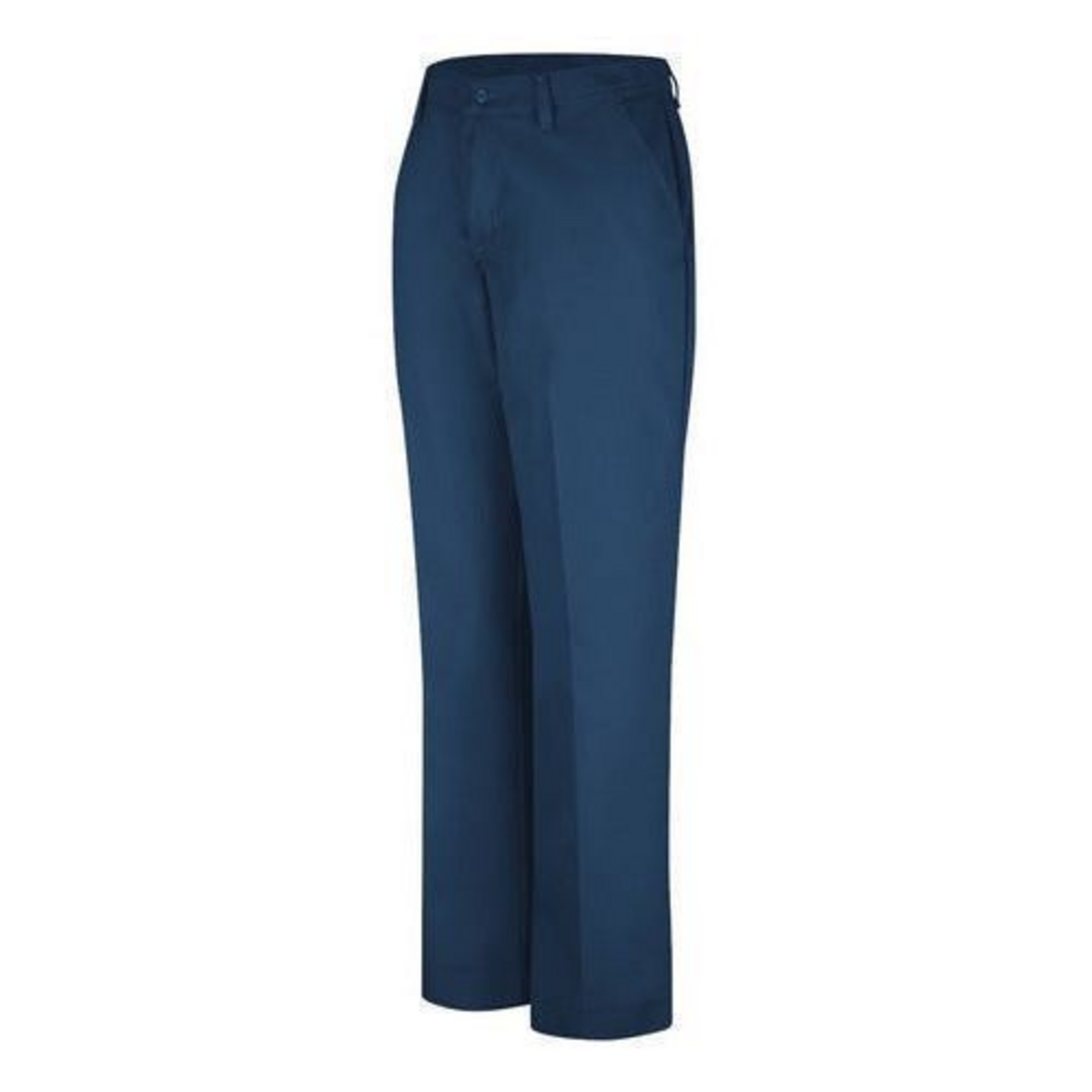 Pantalón industrial de mujer Red Kap PT21 azul marino, prenda sola de frente | color:azul-marino