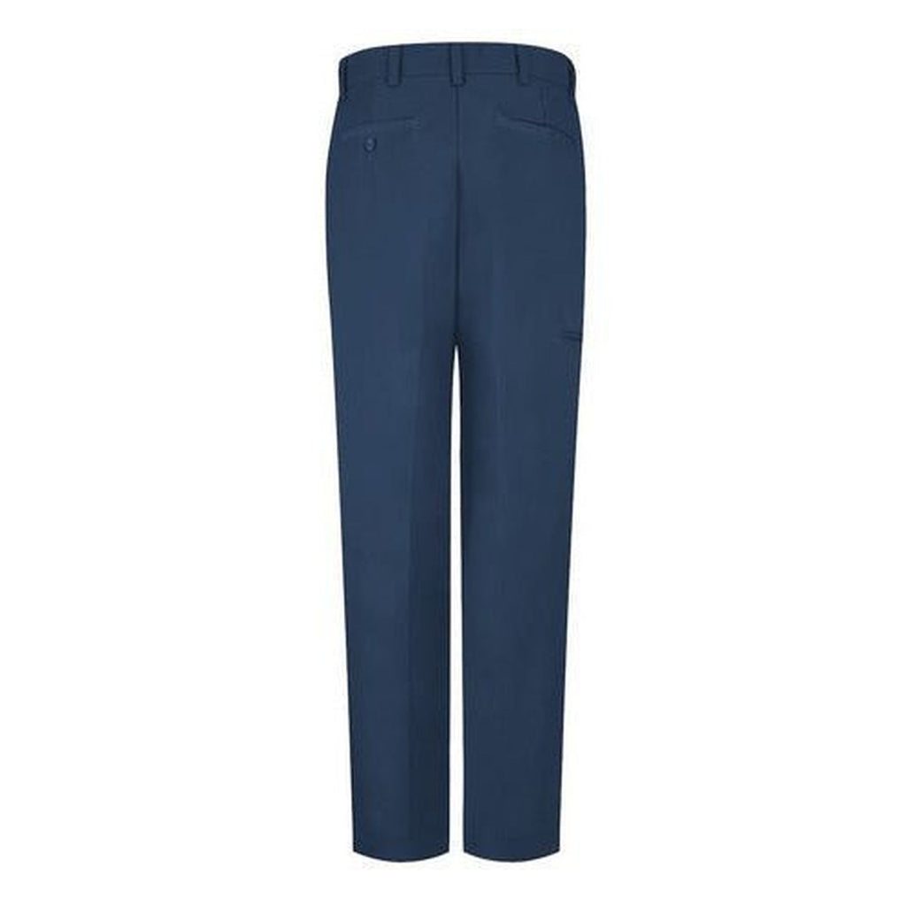 Pantalón Red Kap PT2C azul marino, vista posterior sin modelo