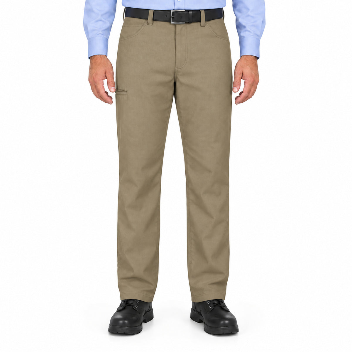 Pantalón de trabajo Red Kap PT2L para hombre Khaki, frontal | color:khaki
