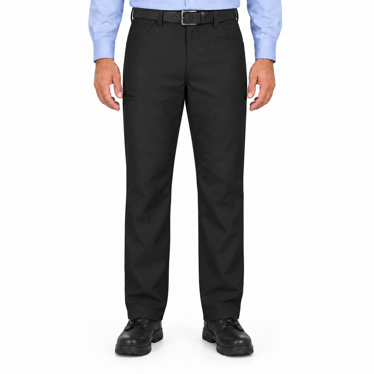 Pantalón de trabajo Red Kap PT2L para hombre Negro, frontal | color:negro