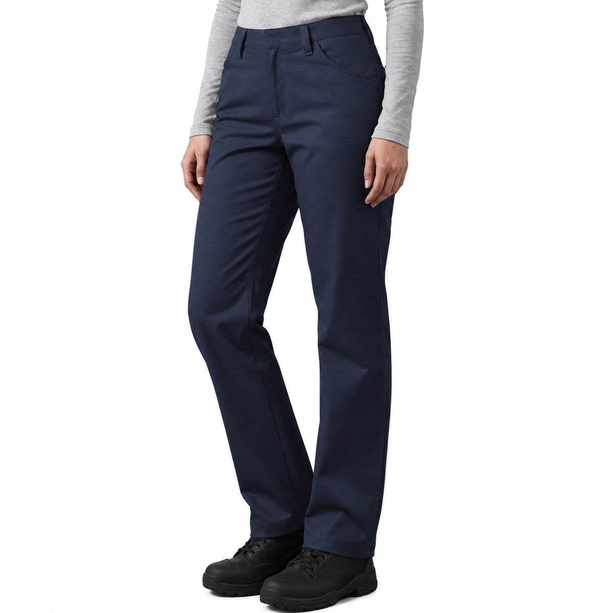 Pantalón de trabajo Red Kap PT3L para mujer Azul marino, frontal | color:azul-marino