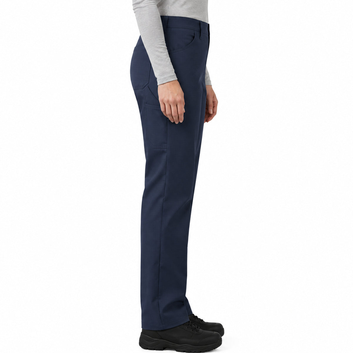 Pantalón de trabajo Red Kap PT3L para mujer Azul marino, perfil derecho | color:azul-marino
