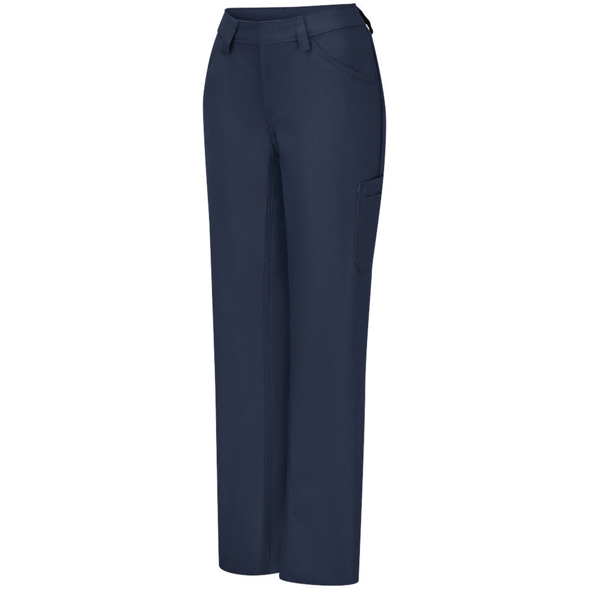 Pantalón de trabajo Red Kap PT3L para mujer Azul marino, prenda sola, vista frontal | color:azul-marino