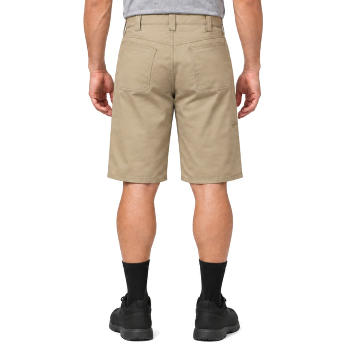 Bermuda de trabajo Red Kap PT4L para hombre Khaki, espalda | color:khaki