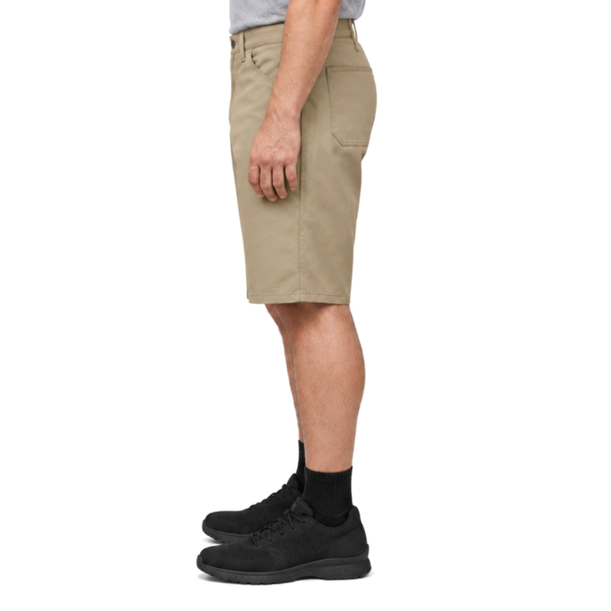 Bermuda de trabajo Red Kap PT4L para hombre Khaki, perfil izquierdo | color:khaki