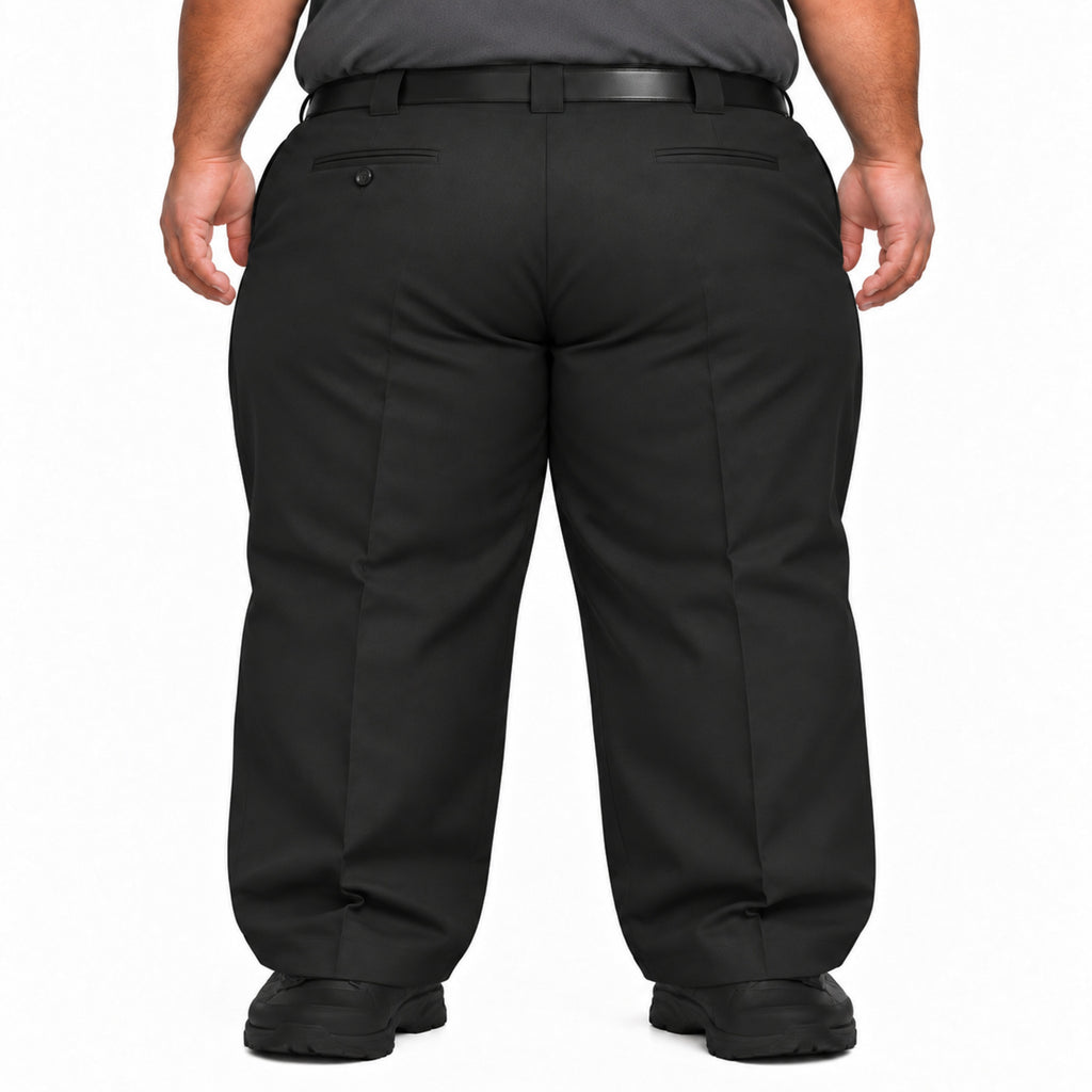 Red Kap PT62 pantalón de trabajo para hombre tallas extra negro, vista posterior