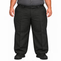 Red Kap PT62 pantalón de trabajo para hombre tallas extra negro, vista frontal | color:negro