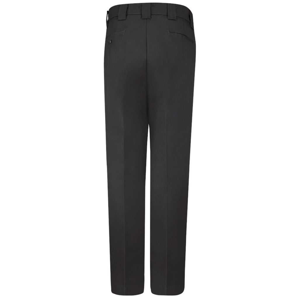 Red Kap PT62 pantalón de trabajo para hombre tallas extra negro, prenda sola vista posterior