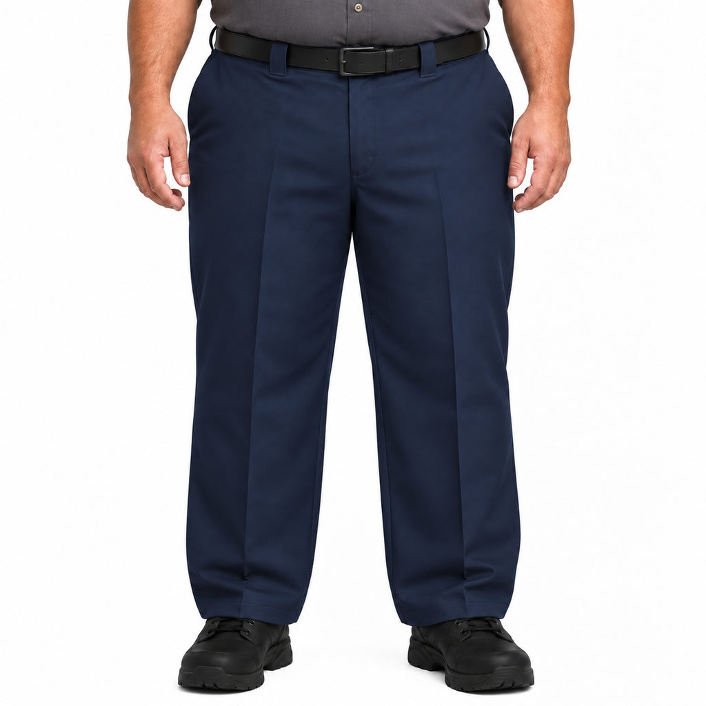 Red Kap PT62 pantalón de trabajo para hombre tallas extra azul marino, vista frontal