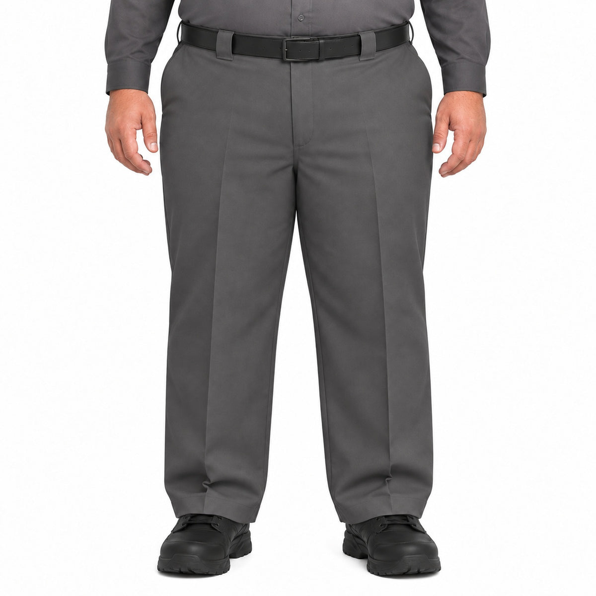 Red Kap PT62 pantalón de trabajo para hombre tallas extra gris Oxford, vista frontal | color:gris-oxford
