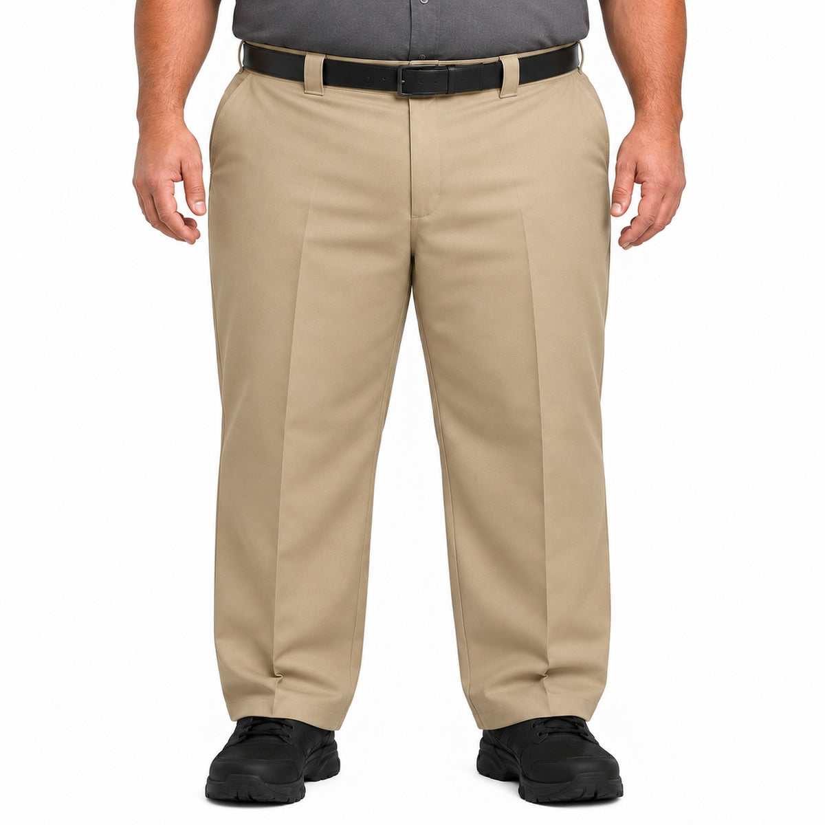 Red Kap PT62 pantalón de trabajo para hombre tallas extra khaki, vista frontal | color:khaki