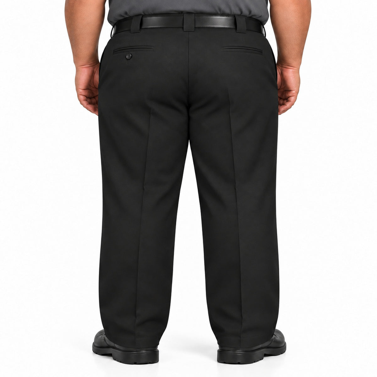 Red Kap PT62 pantalón de trabajo para hombre tallas extra negro, vista posterior | color:negro
