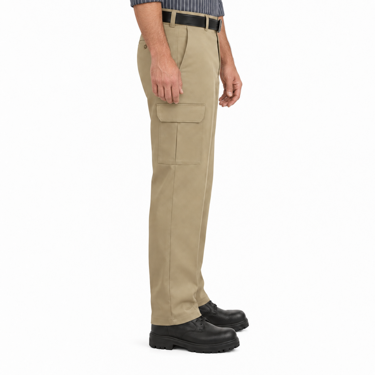 Pantalón cargo industrial Red Kap PT88 para hombre khaki, perfil derecho | color:khaki