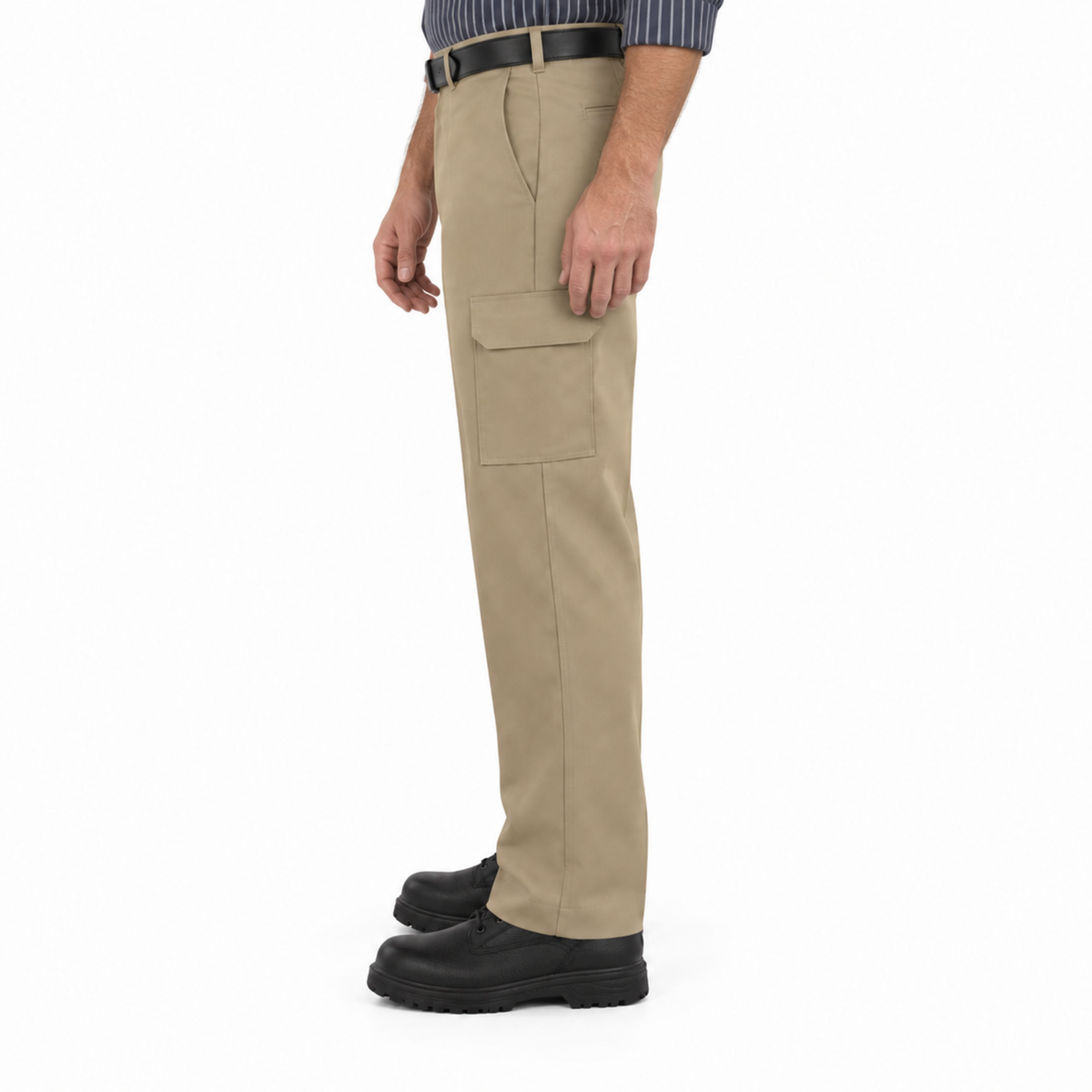 Pantalón cargo industrial Red Kap PT88 para hombre khaki, perfil izquierdo | color:khaki